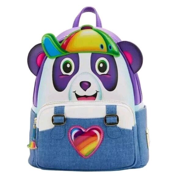 Loungefly Handbags - Loungefly Bag Lisa Frank Panda Painter Cosplay Mini Backpack Exclusive